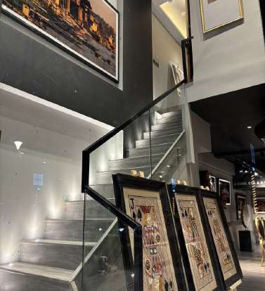 Gallery stair detail